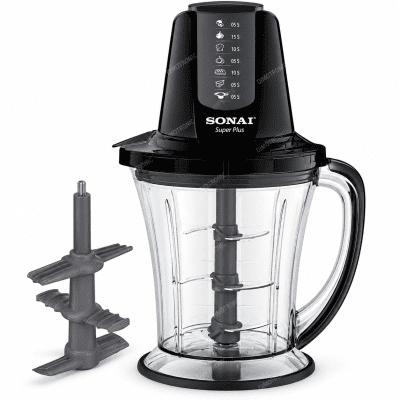 Sonai Super (Model: MAR-3077) plus Chopper (Specs: 3 knives - 6 blades -1.5L - 700w)