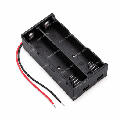 Battery Case Holder for 2 Li-ion Batteries (Generic)