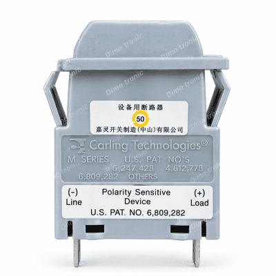Carling Technologies MA1-B-14-612-1-A26-7-J 12A Circuit Breaker &ndash; 250VAC / 80VDC
