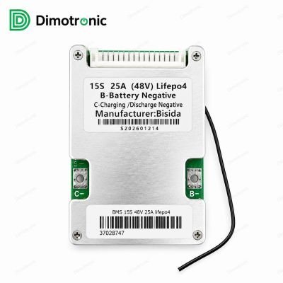 BMS 15S 48V 25A lifepo4