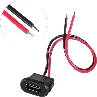 TYPE-C Port Cable Plug black
