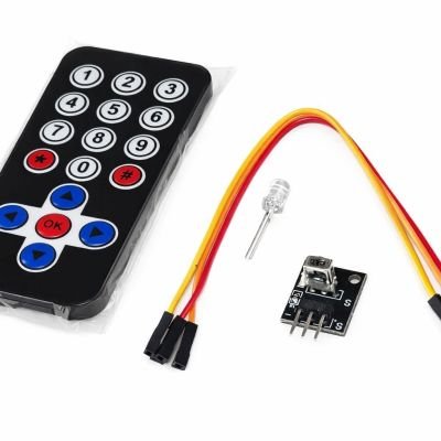 IR Remote Control Kit with Receiver Module