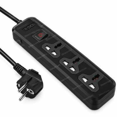 iLock Power Strip (Specs: 3 Ports - 2860w - 16a - 250v 2m)