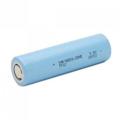 بطارية TENPOWER INR18650-28HE قابلة لإعادة الشحن من نوع ليثيوم أيون 18650 عالية التفريغ 3.6 فولت 10 أمبير 2800 مللي أمبير 
