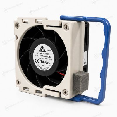 BRUSHLESS DC FAN 12V 1.8A STOCK, MODEL:FFC0812DE 9.3cm x 8.3cm x 5.8cm