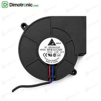 BRUSHLESS DC FAN 12V 2.7A STOCK, MODE:BFB1012VH 9.7cm x 9.7cm x 3.3cm