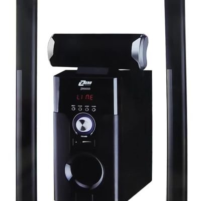مكبر صوت ستيريو SUB WOOFER6.5 من زيرو ZR-9000 - اسود