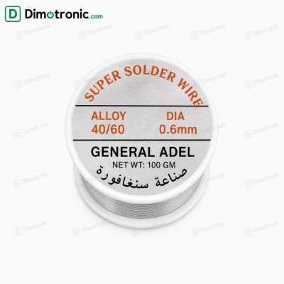 قصدير سنغافوري 100جرام 0.6مم 40/60