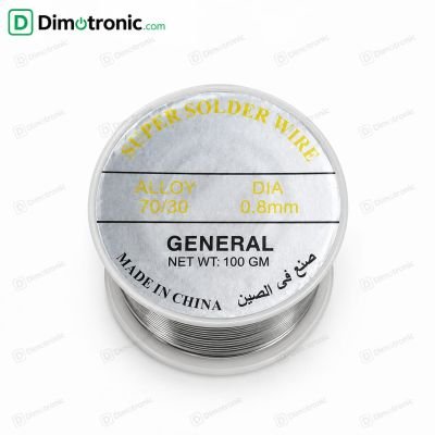 قصدير جنرال 100جرام 0.8مم 30/70