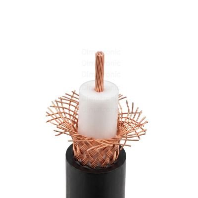 كابل تلفزيوني محوري، RG 59/U، BC، جديلة BC، PVC، و7 اسلاك نحاسية اساسية , 144 شعره نحاسية