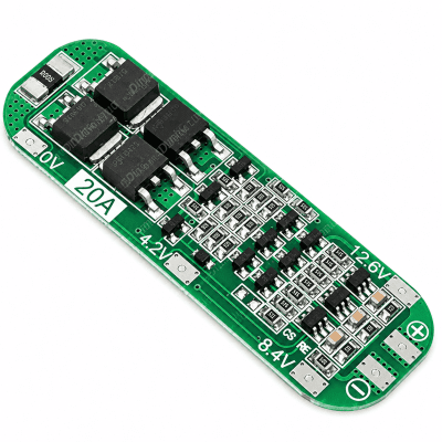  3S 12.6V 20A 18650 LiPo Cell BMS PCBAuto Recovery Fast and Safe Charging