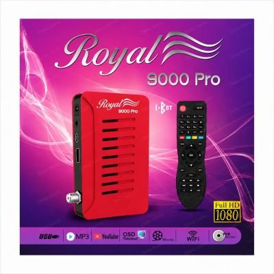 ريسيفر رويال 9000 برو بلوتوث