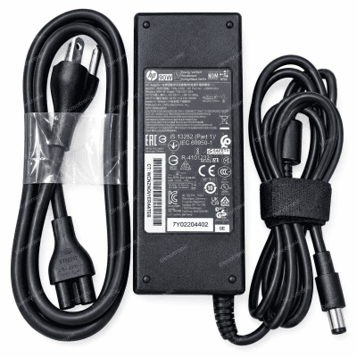 HP 90W AC Adapter / Laptop Charger &ndash; 19.5V 4.62A