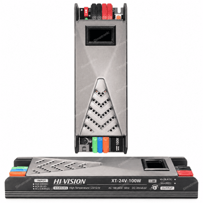 Hi-Vision XT-24V-100W Ultra-Slim LED Power Supply with Live Digital Monitoring Display (24V DC, 100W, 4.17A)