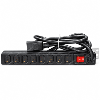 HP Hewlett-Packard 8-Outlet PDU Power Distribution Unit &ndash; 12A 100&ndash;160V AC &ndash; P/N 228480-002