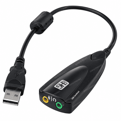 Sound Card 7.1Ch, 5HV2 (Model: Steel Sound) Converter