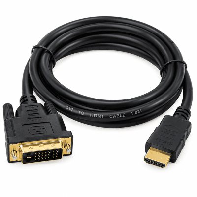 DVI to HDMI Male Cable (1.8m)