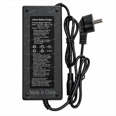 Battery Charger 42V 2A with big socket
