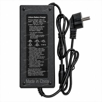 Battery charger 42V 2A with big socket