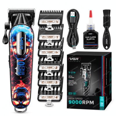 VGR (Model: V-279) Ceramic Blade Hair Clipper