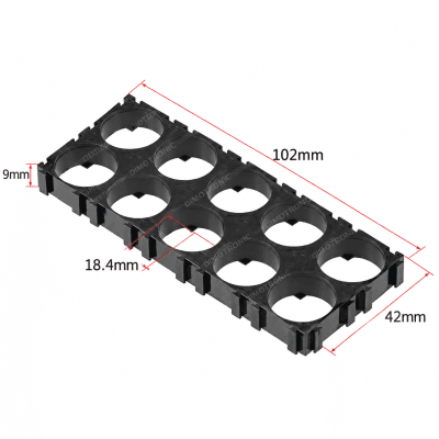  2x6 Cell Battery Bracket 18650