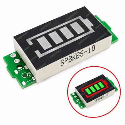 1S-8S 18650 Li-Po Lithium Battery Capacity Indicator Module