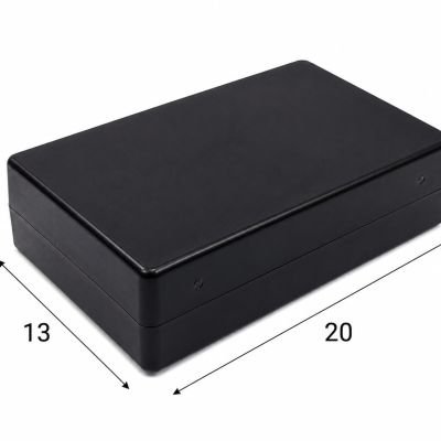 Empty Plastic Box 20cm&times;13cm&times;6cm-علبة مشاريع كبيرة