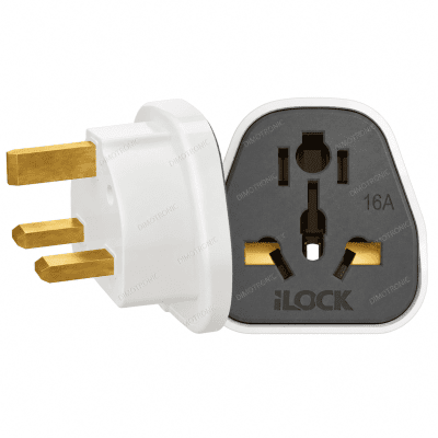 iLOCK Travel Plug Adapter - Gulf Plug 